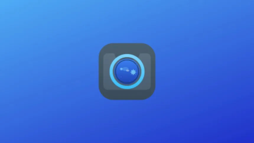 Imagem com a logomarca do COSMIC Camera