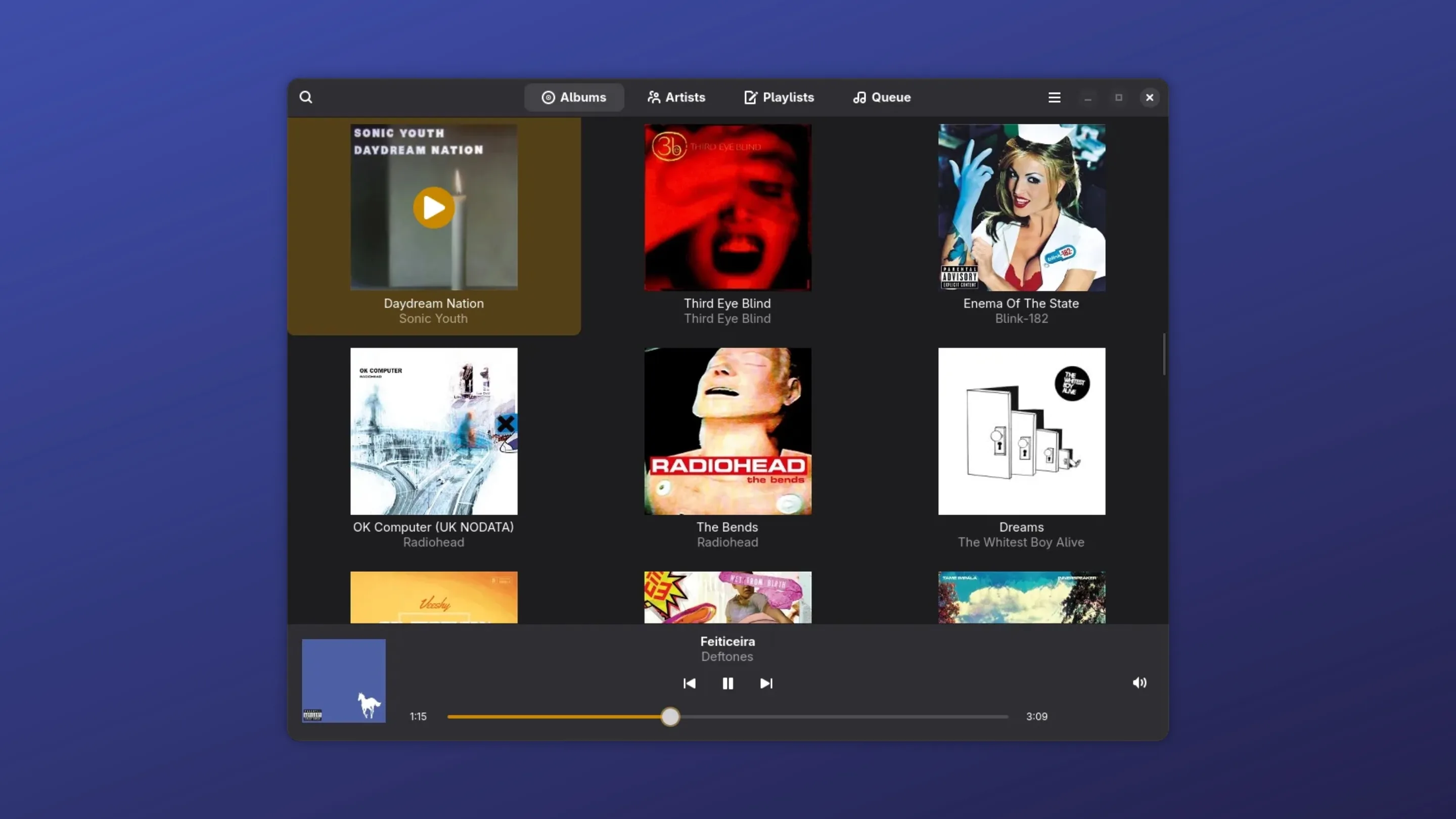 Instale o Gelly, um cliente da Jellyfin, no Ubuntu, Fedora, Debian e outras distribuições Linux com Flatpak 2 Imagem com a interface do Gelly
