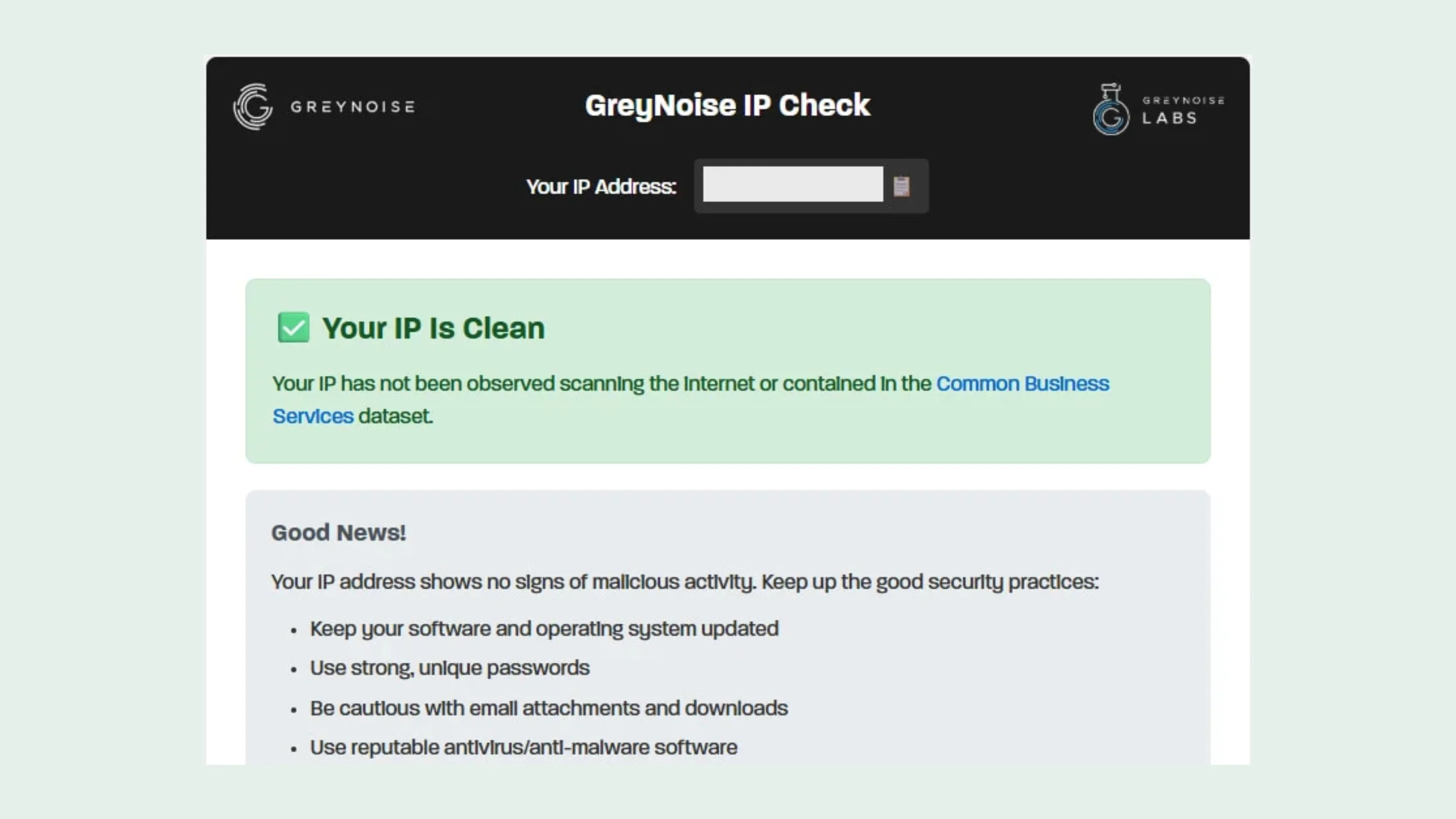 Scanner botnet GreyNoise, verifique se seu IP está limpo 2 botnet Greynoise