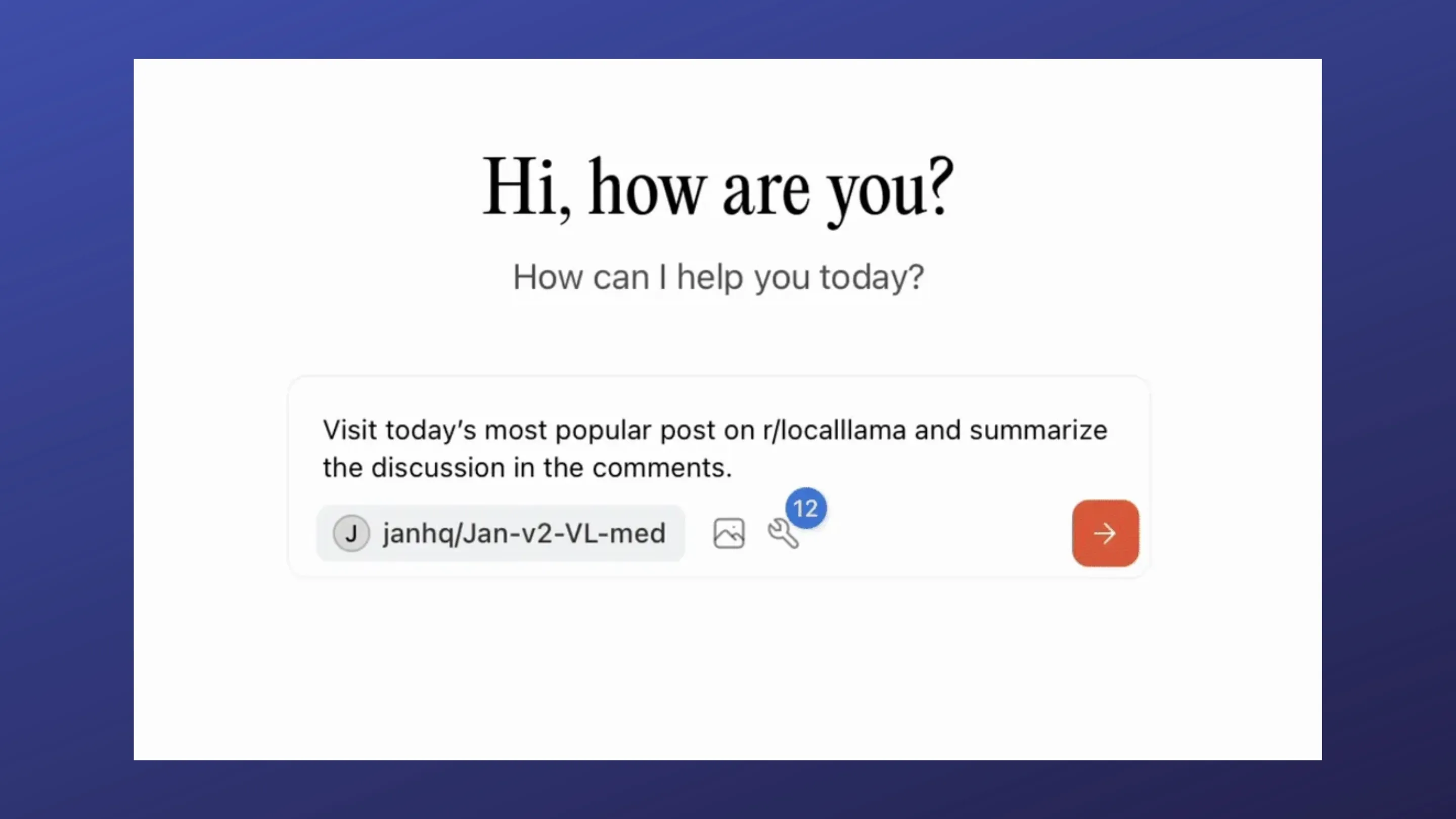 Imagem com a interface do Jan