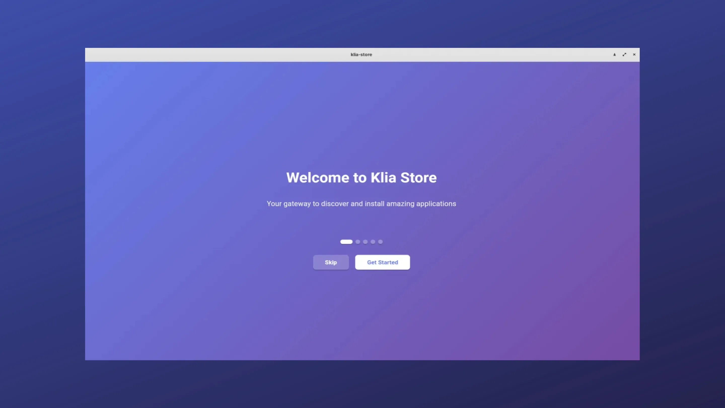 Instale o Klia Store, uma loja de apps Flatpak, no Ubuntu, Fedora, Debian e outras distribuições Linux com Flatpak 2 Imagem com a interface do Klia Store