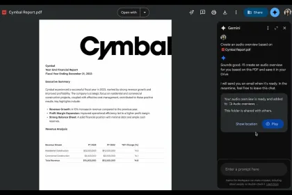 Resumos em áudios em PDFs