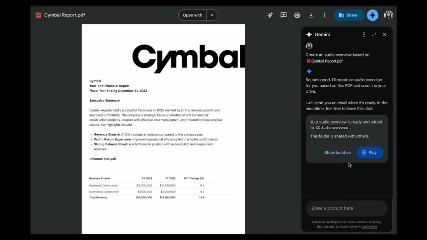 Resumos em áudios em PDFs