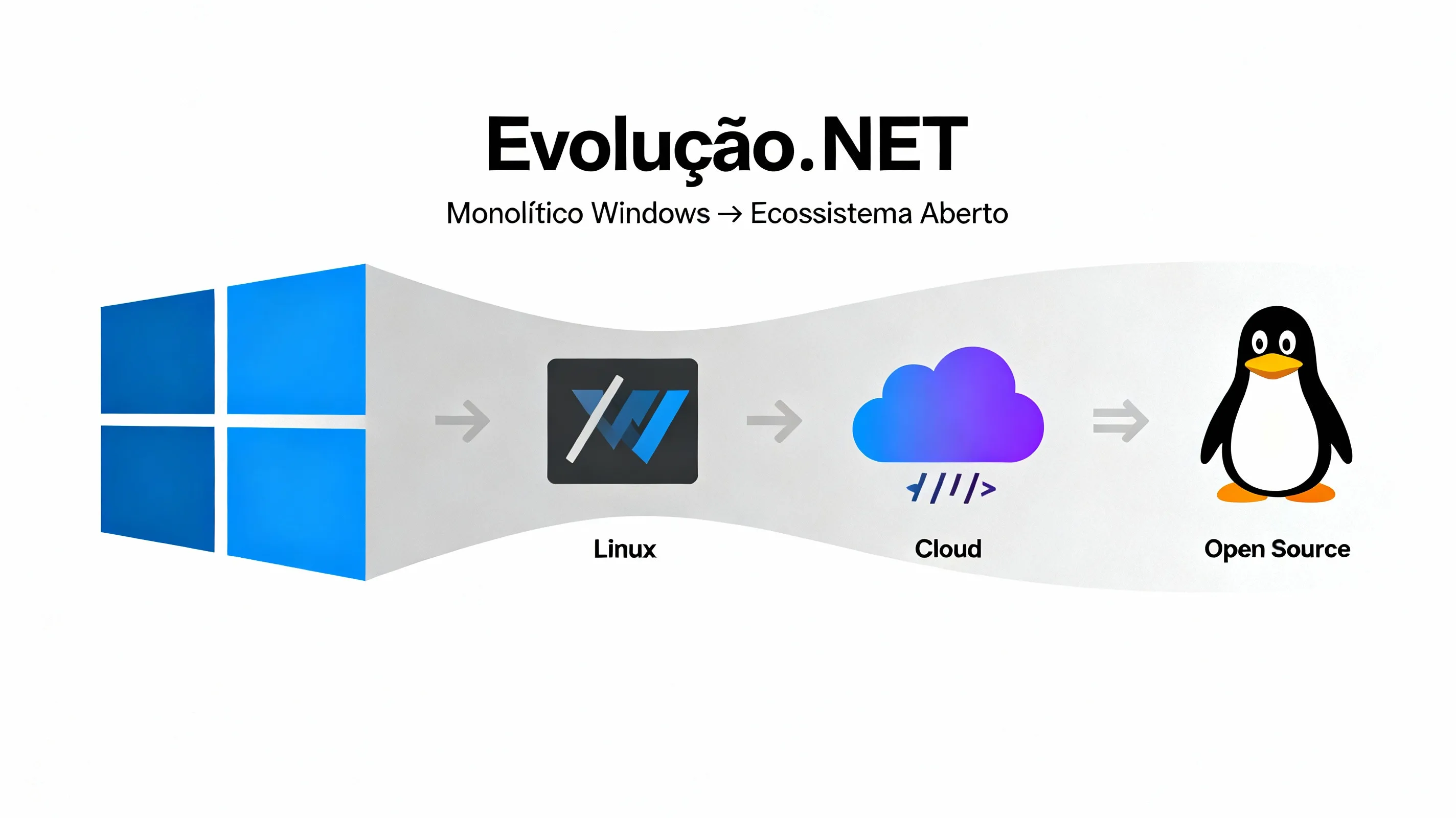 do dotnet guerra invisivel open source