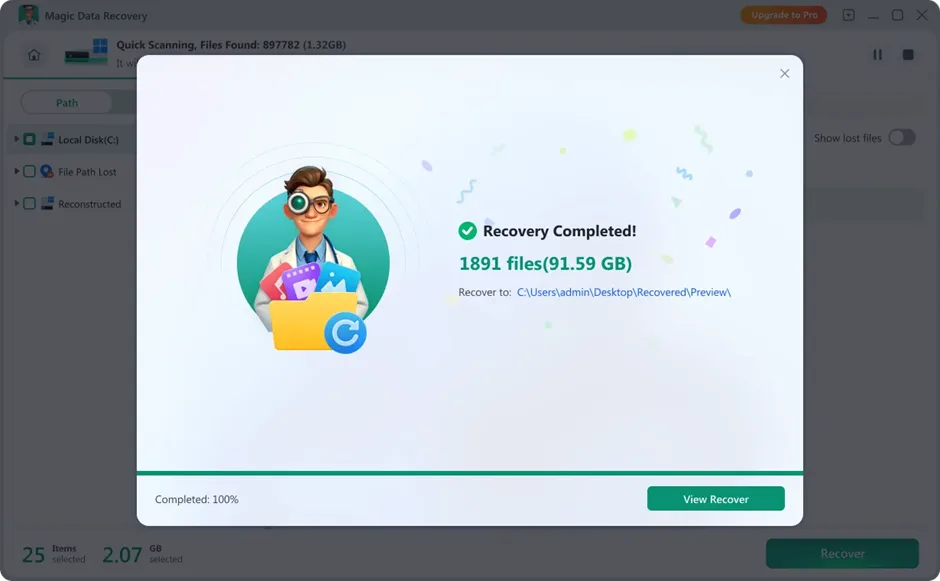 Magic Data Recovery: Recupere Arquivos Perdidos com Facilidade e Proteja Seus Dados 6 lai2IHWS image 5