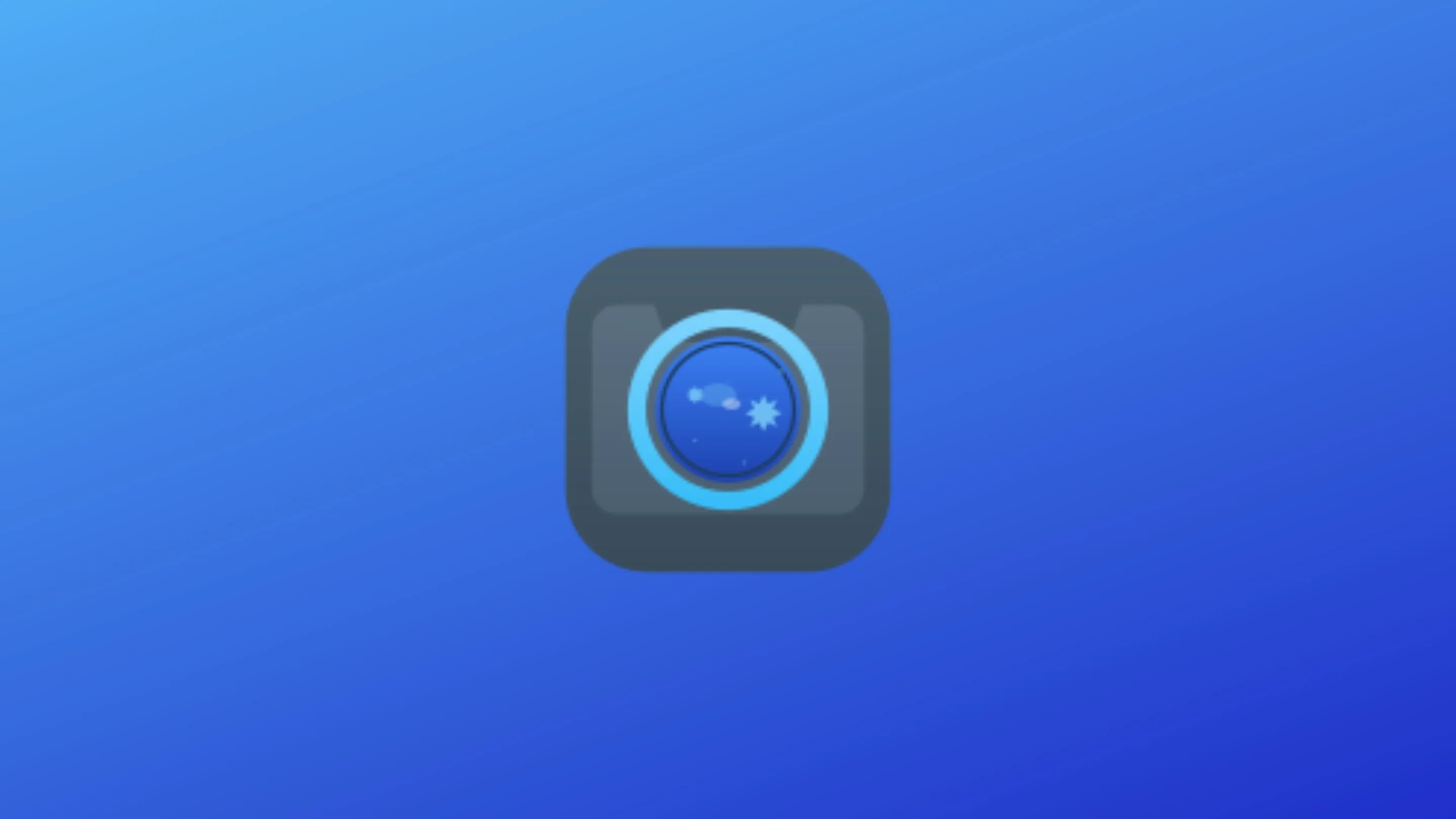 Imagem com a logomarca do COSMIC Camera