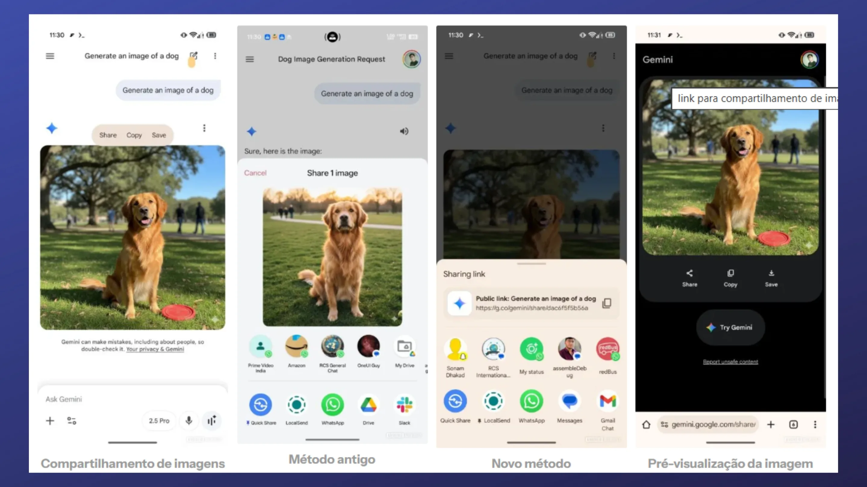 qL8G86fw compartilhar imagens gemini link publico