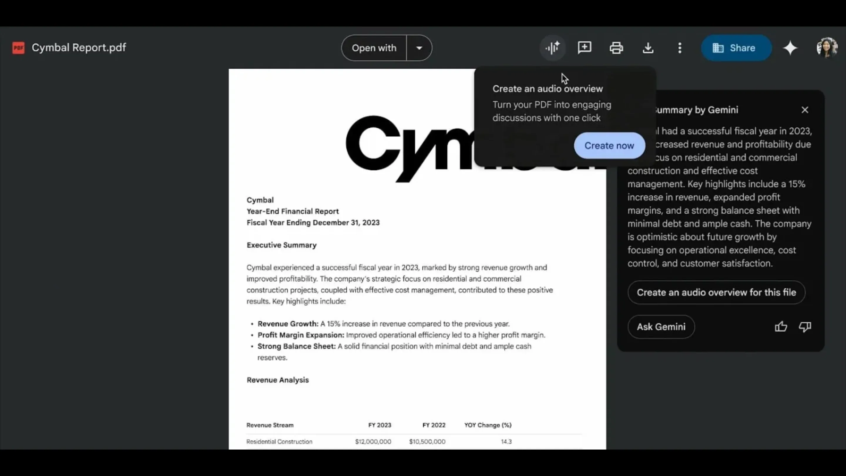 Resumos em áudios em PDFs