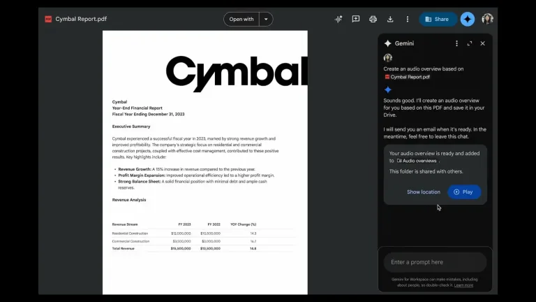 Resumos em áudios em PDFs