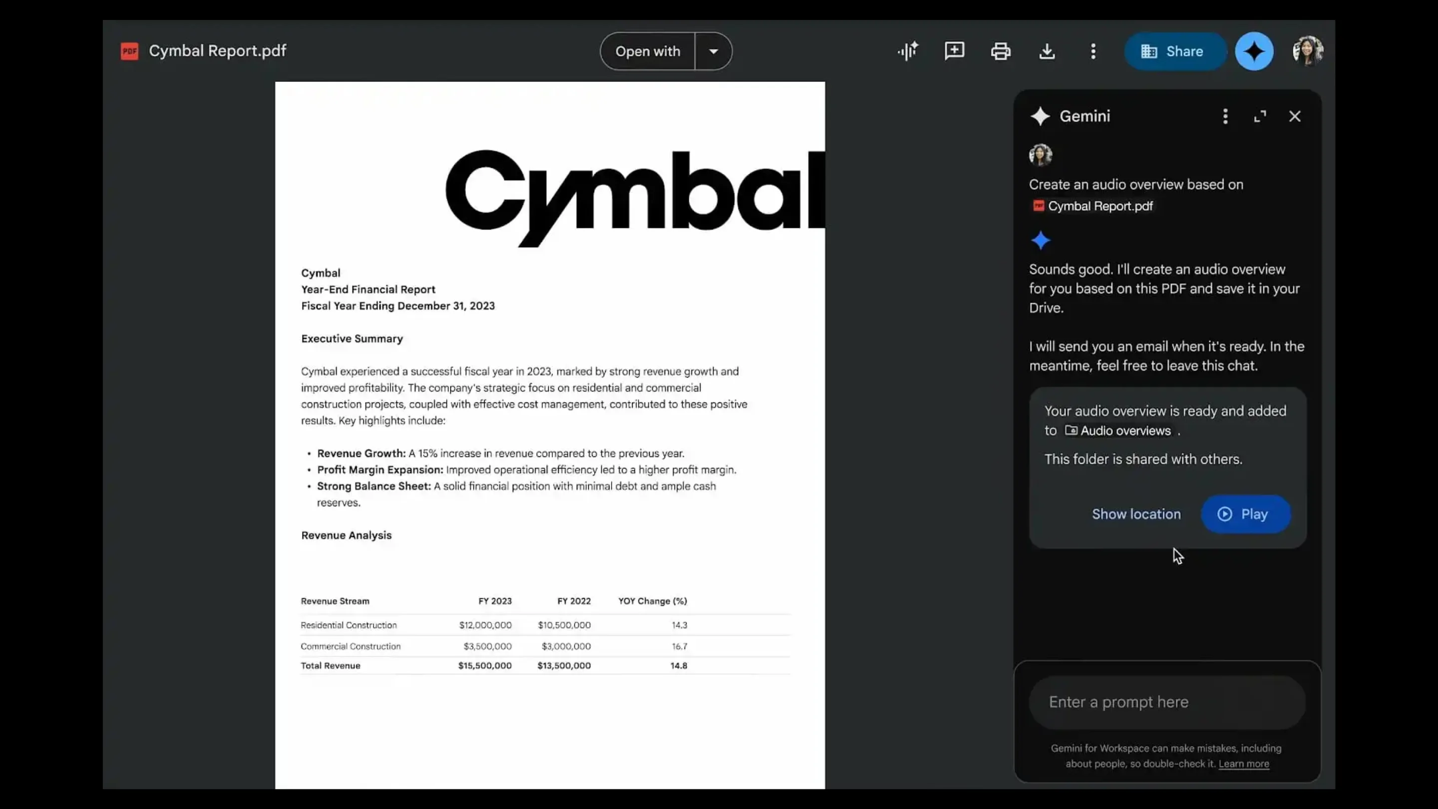 Resumos em áudios em PDFs