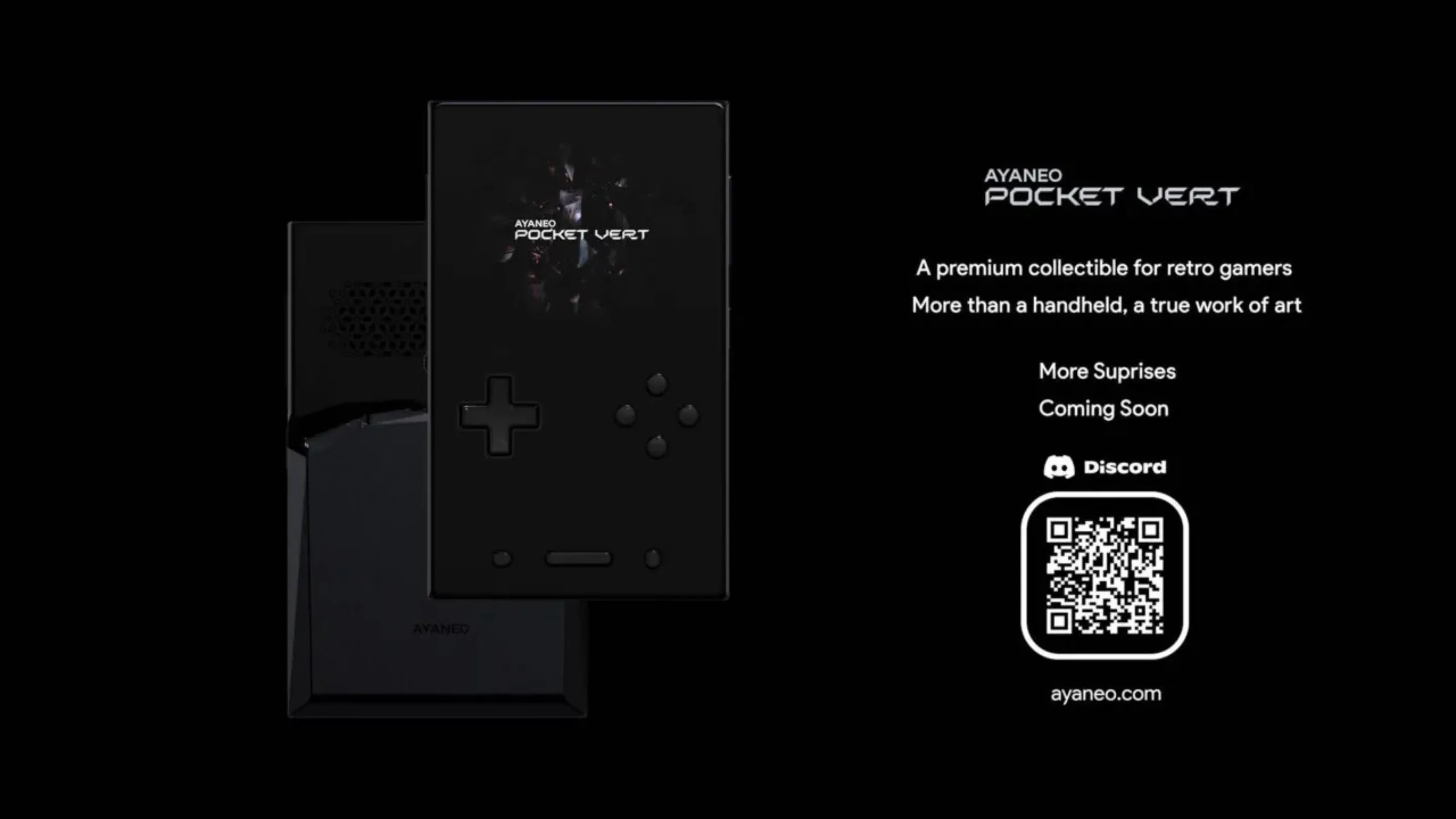 AYANEO Pocket VERT: O "Game Boy de luxo" com tela 10x é anunciado 2 xZy44T74 pocket vert game boy