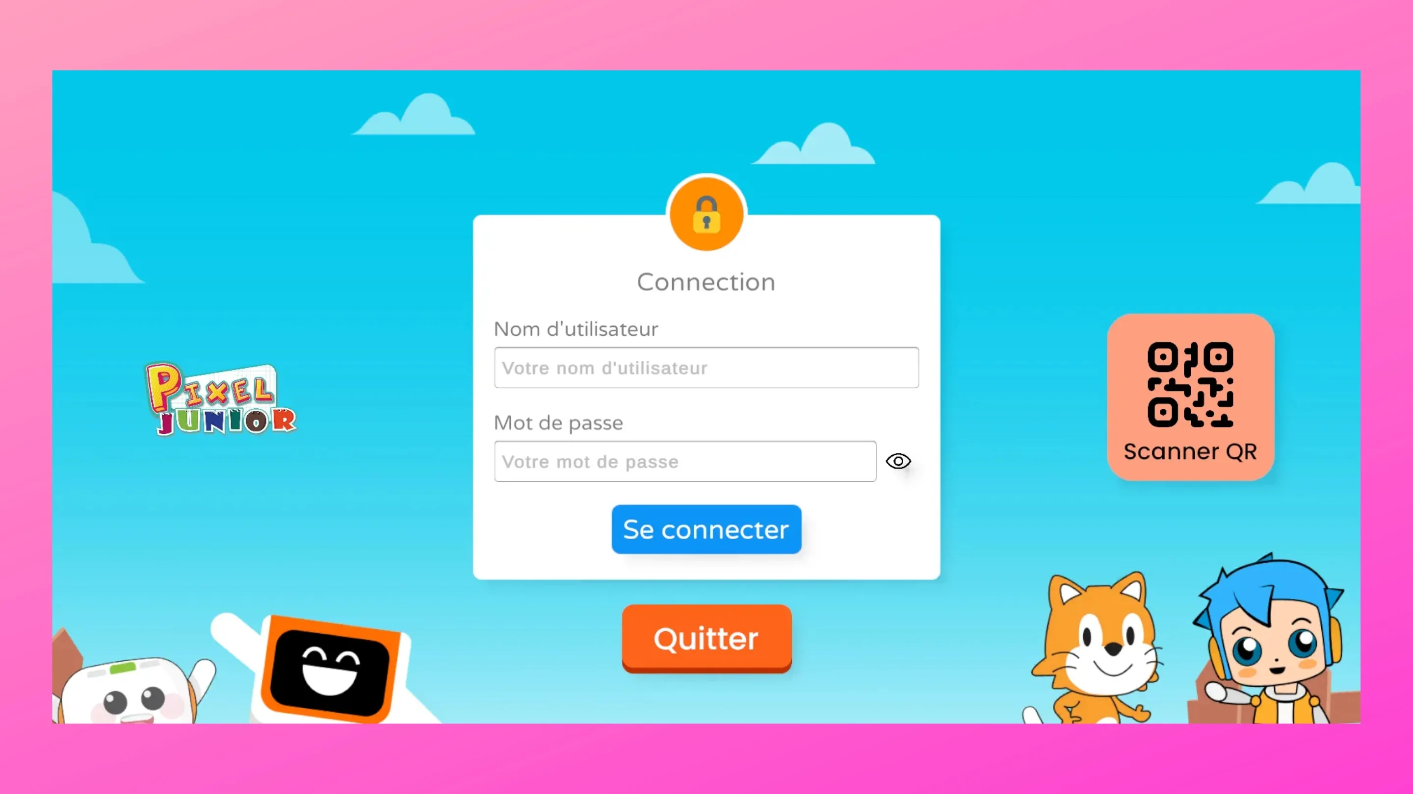 Imagem da interface do Pixel Junior