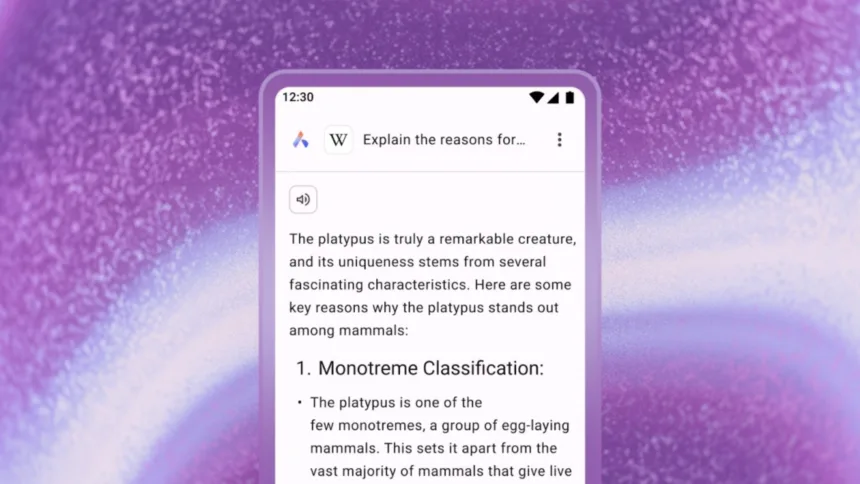 IA no Opera para Android