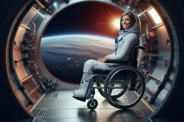 Michaela Benthaus: a primeira cadeirante a ir ao espaço com a Blue Origin