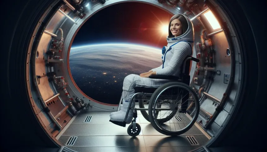 Michaela Benthaus: a primeira cadeirante a ir ao espaço com a Blue Origin