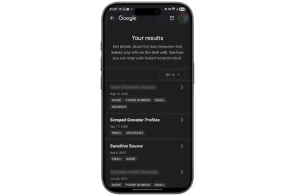 Relatório Google Dark Web