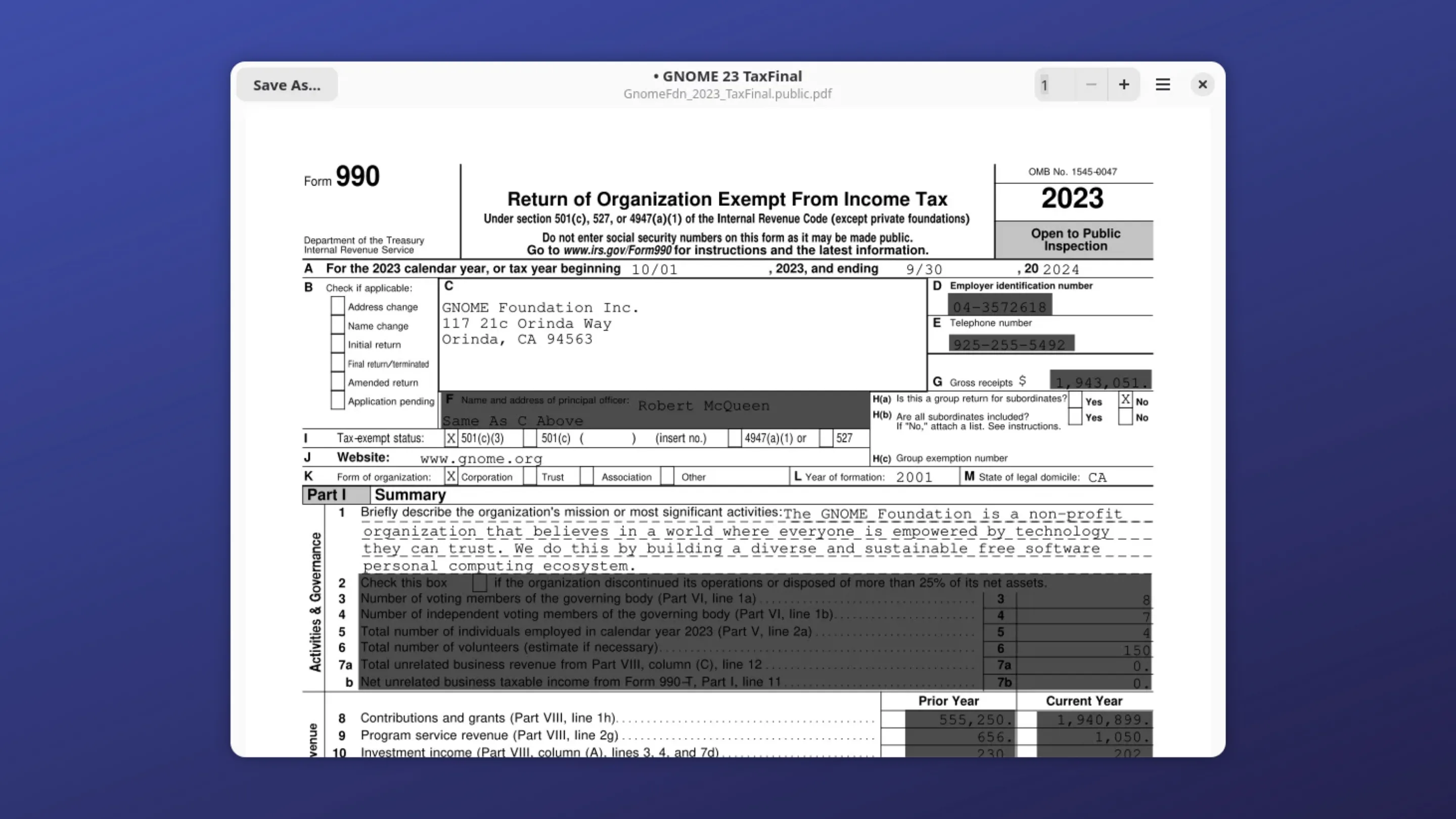 Instale o Censor, um redator de PDFs, no Ubuntu, Fedora, Debian e outras distribuições Linux com Flatpak 2 Imagem com a interface do Censor
