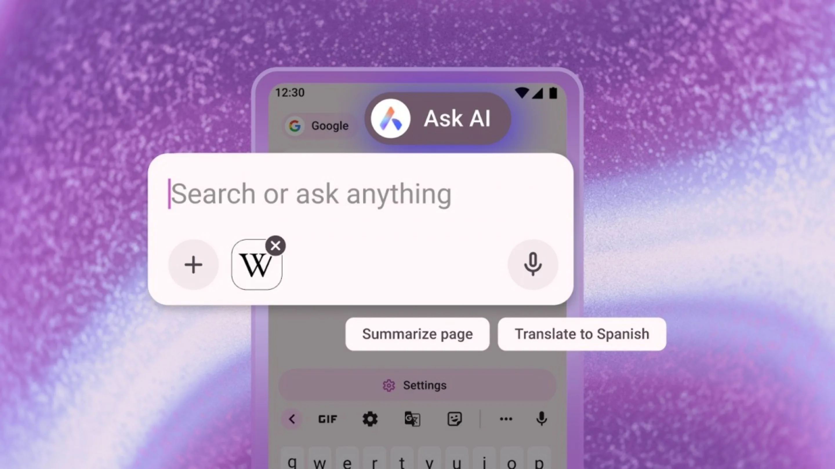 Opera para Android, as novas funções de IA e a privacidade 3 IA no Opera para Android
