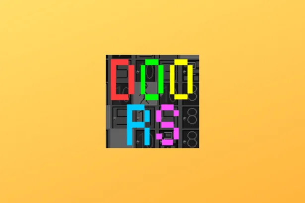 Imagem com a logomarca do DOOR app