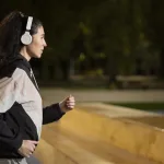 de tiro medio correndo a noite