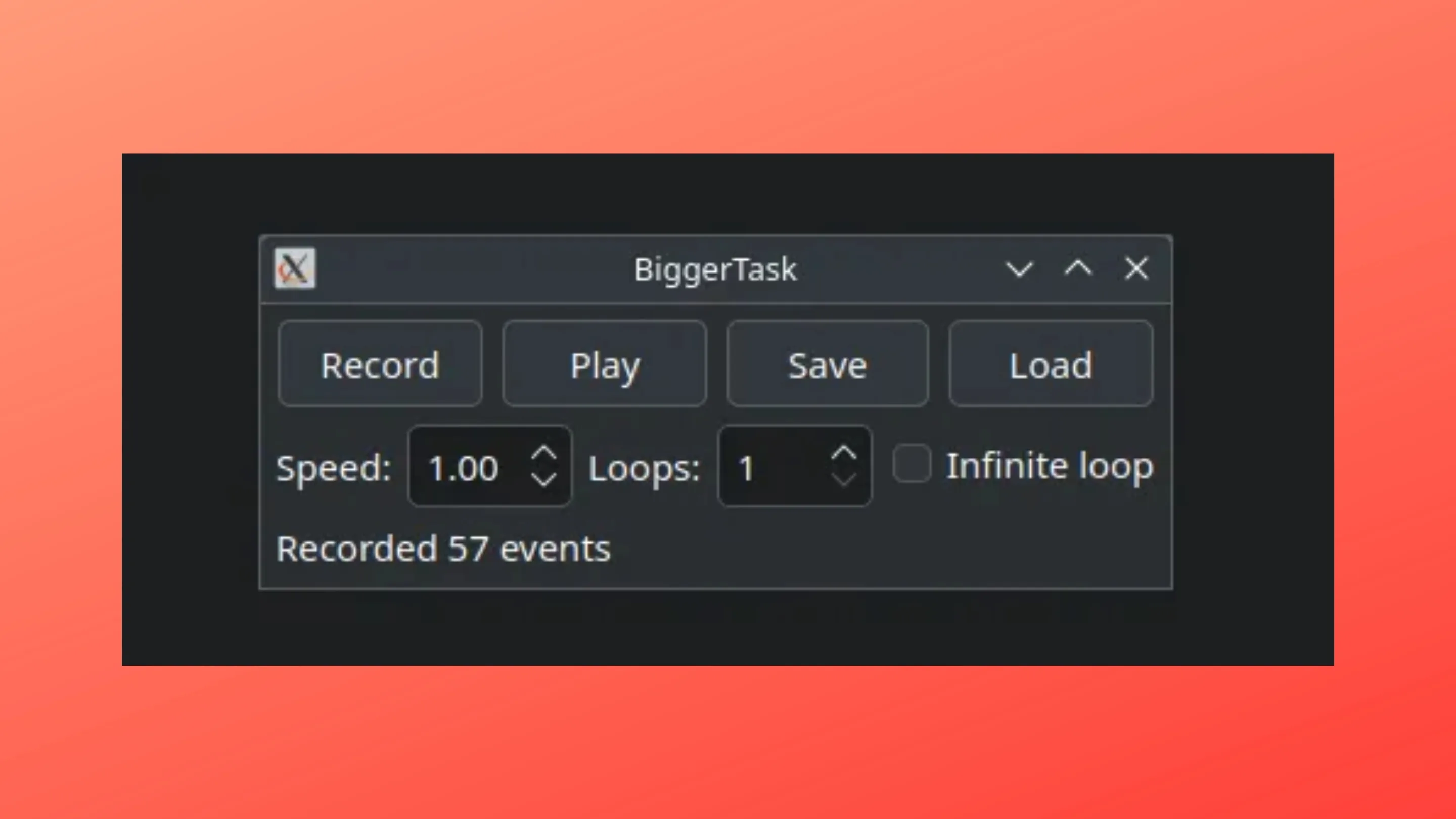 Instale o BiggerTask, um clone do TinyTask, no Ubuntu, Fedora, Debian e outras distribuições Linux com Flatpak 2 Imagem com a interface do BiggerTask