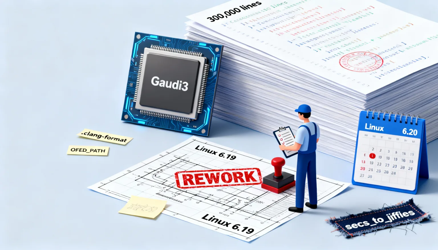 tnSVLPoC linux suporte gaudi3 adiado