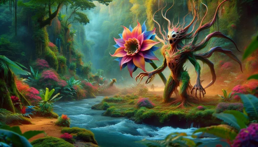 Vídeo do Demogorgon em balsa na Tailândia é falso e gerado por IA