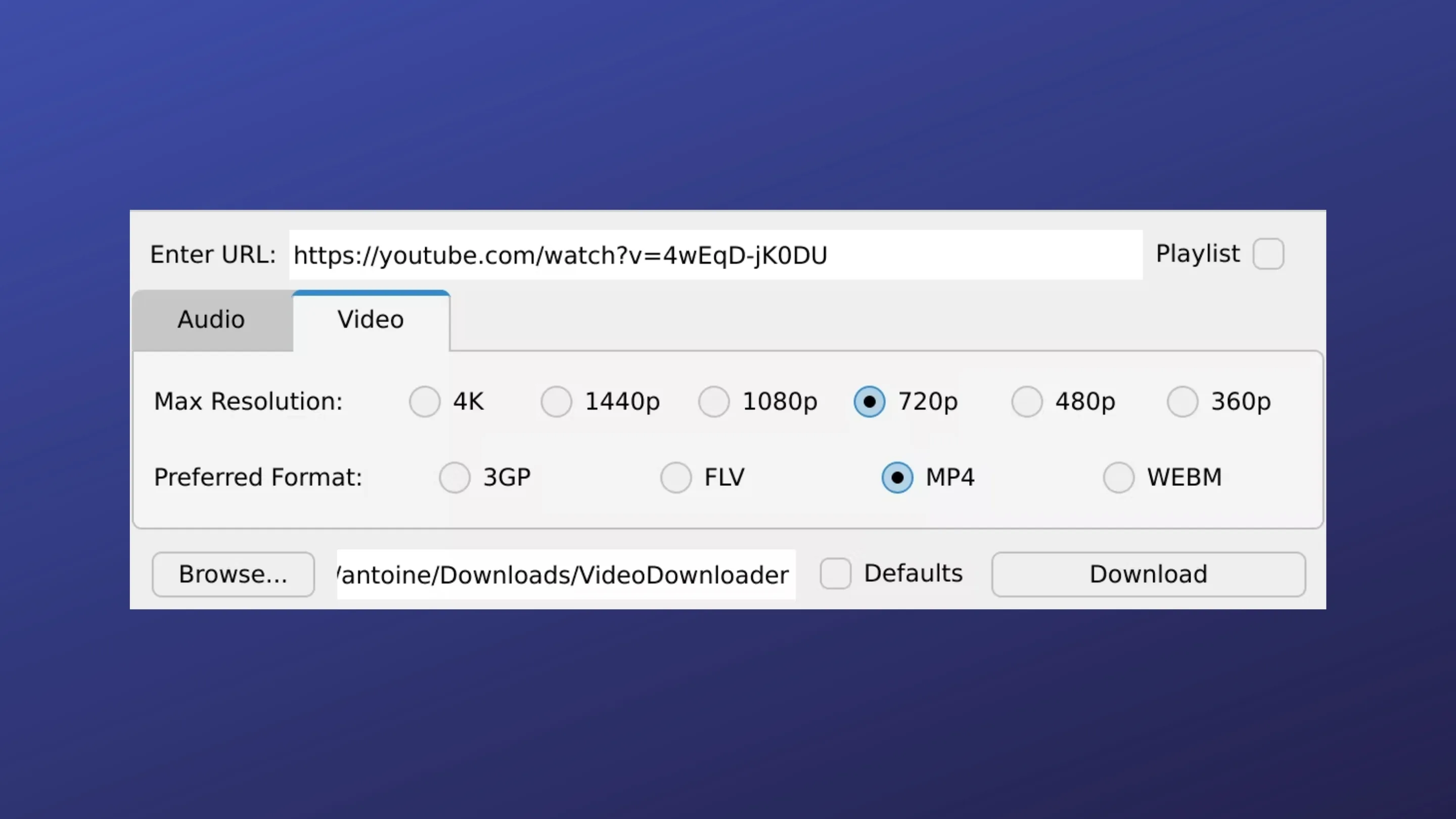Instale o Yt Downloader, um downloader, no Ubuntu, Fedora, Debian e outras distribuições Linux com Flatpak 2 Imagem com a interface do YT Downloader