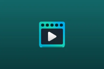 Imagem com a logomarca do Cine