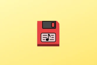 Imagem com a logomarca do Musicfetch