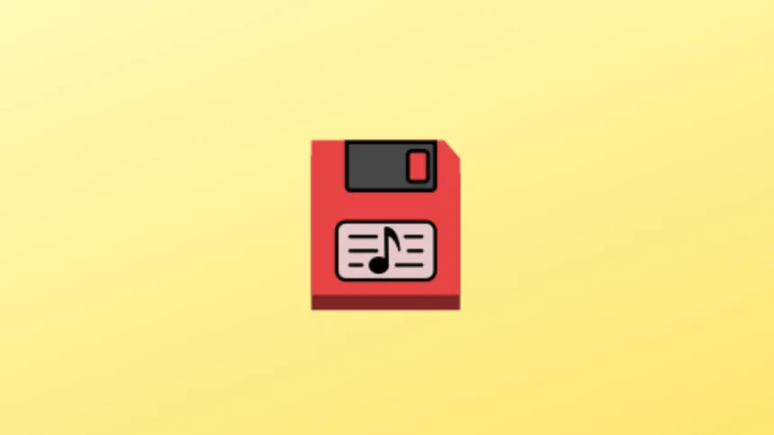 Imagem com a logomarca do Musicfetch