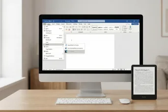 Microsoft Word removendo opção Enviar para Kindle após fevereiro de 2026