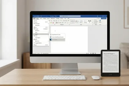 Microsoft Word removendo opção Enviar para Kindle após fevereiro de 2026