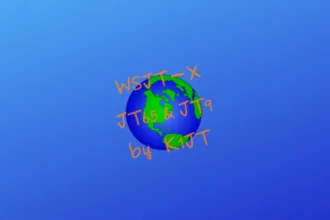 Imagem com a logomarca do WSJTX