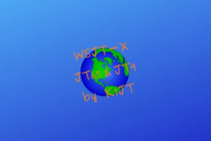 Imagem com a logomarca do WSJTX