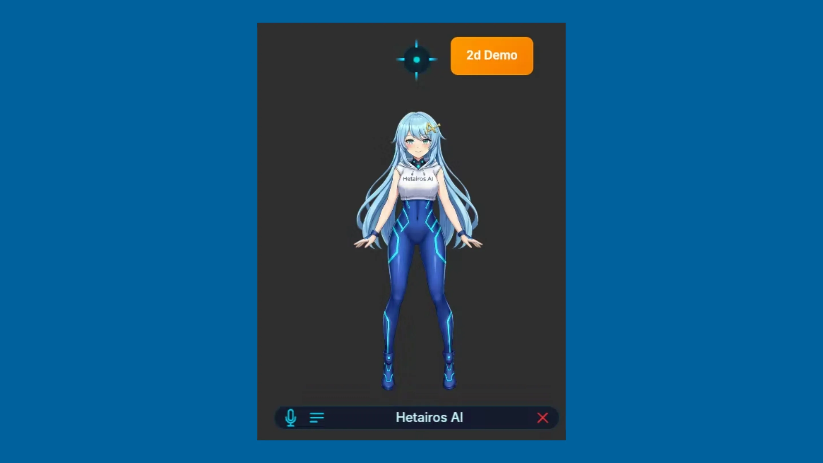 Instale o Hetairos AI, um assistente virtual, no Ubuntu, Fedora, Debian e outras distribuições Linux com Flatpak 2 Imagem com a interface do Hetairos AI