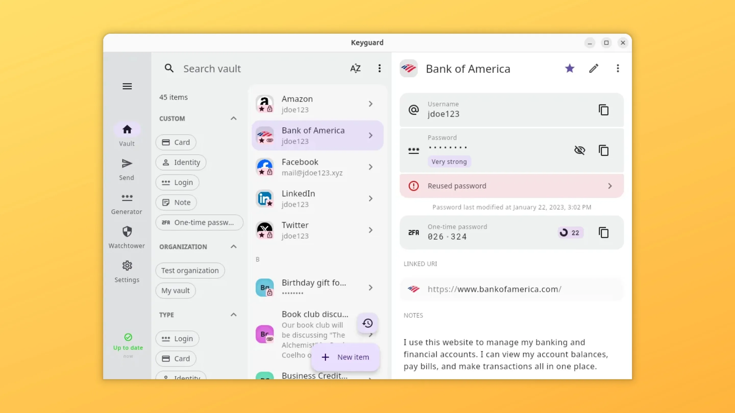 Imagem com a interface do Keyguard