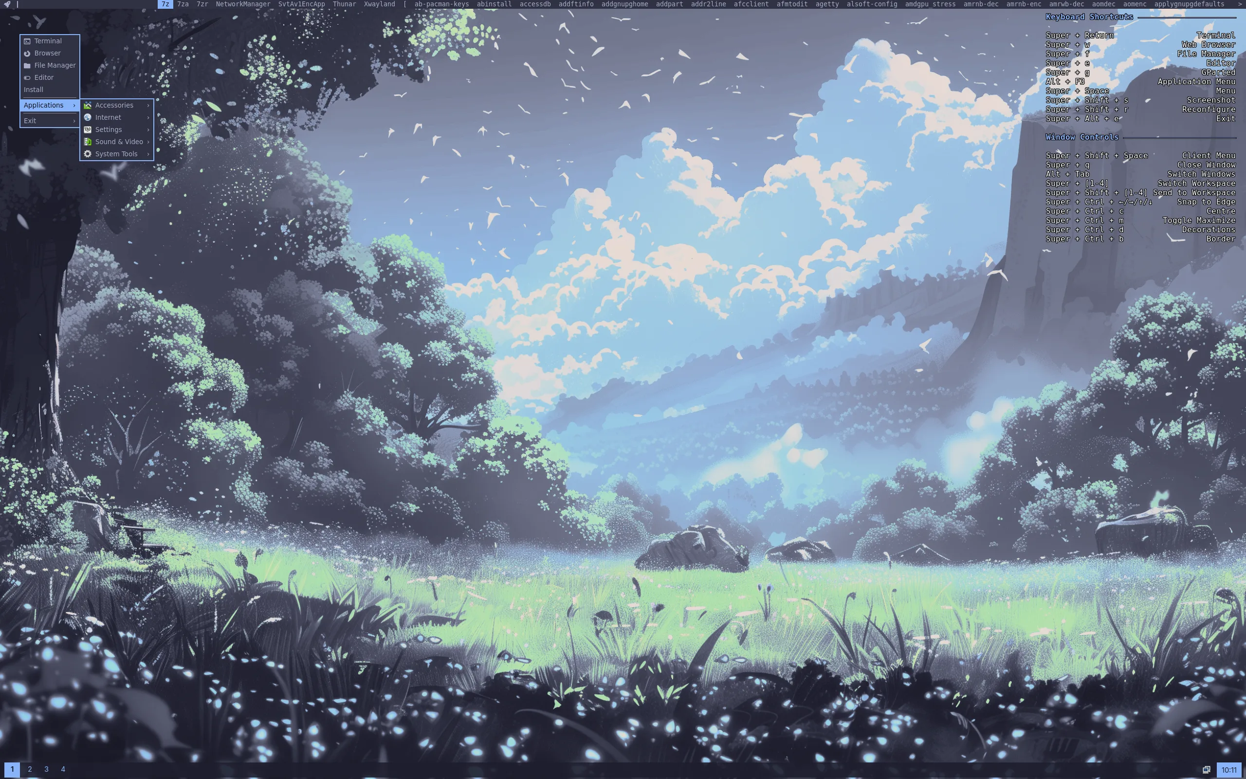 Sem tecla Super no teclado? ArchBang 2026 adiciona wmenu no Wayland e resolve o acesso rápido aos apps