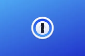 Imagem com a logomarca do 1Password