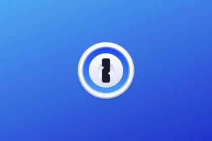 Imagem com a logomarca do 1Password