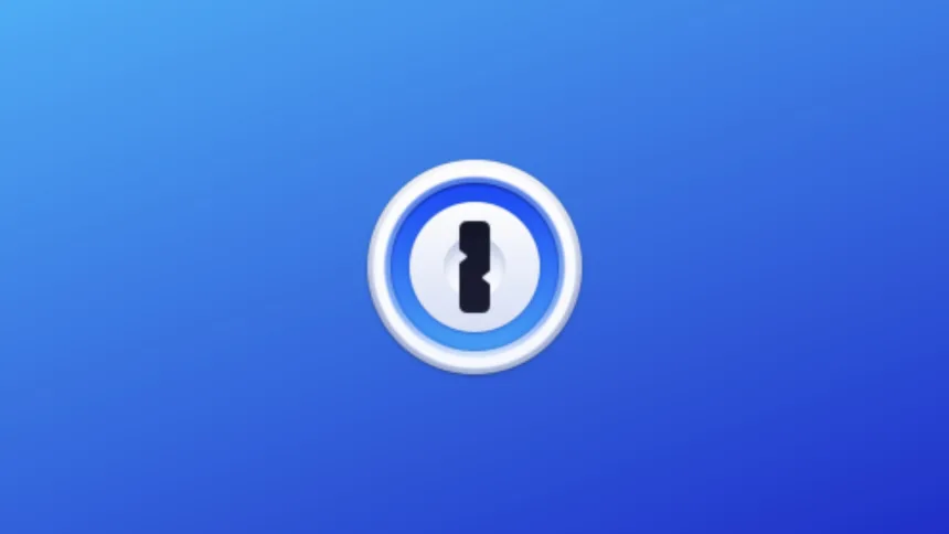Imagem com a logomarca do 1Password