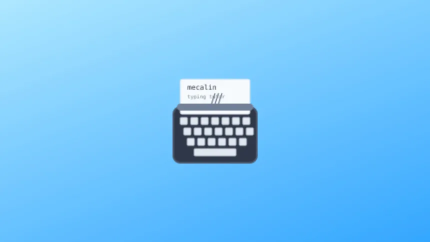 Imagem com a logomarca do Mecalin