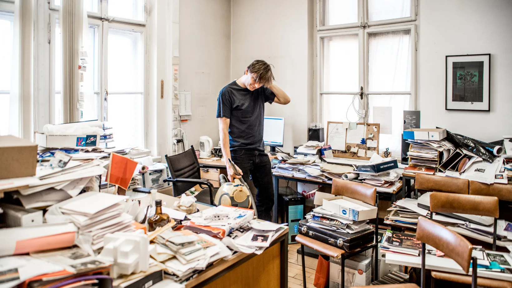 Imagem que ilustra o ambiente linux cheio de arquivos desnecessários ocupando espaço. Aprenda como liberar espaço no linux.