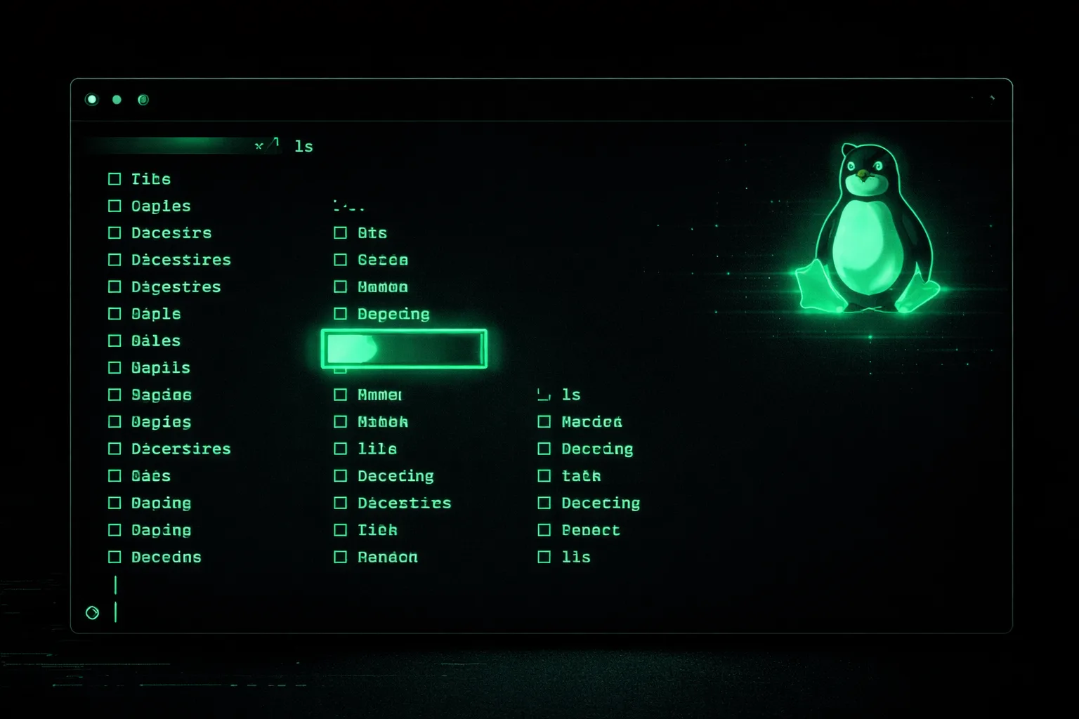linux listar conteudo diretorio