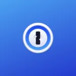 Imagem com a logomarca do 1Password