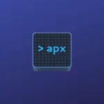 Imagem com a logomarcado Apx GUI