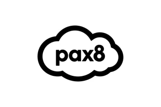 Imagem com a logomarca pax8