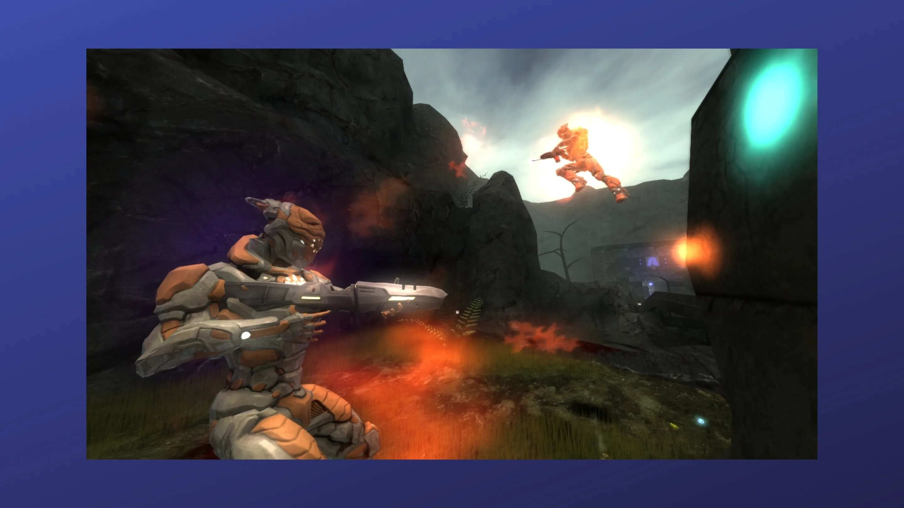 Imagem com a interface do Blue Nebula