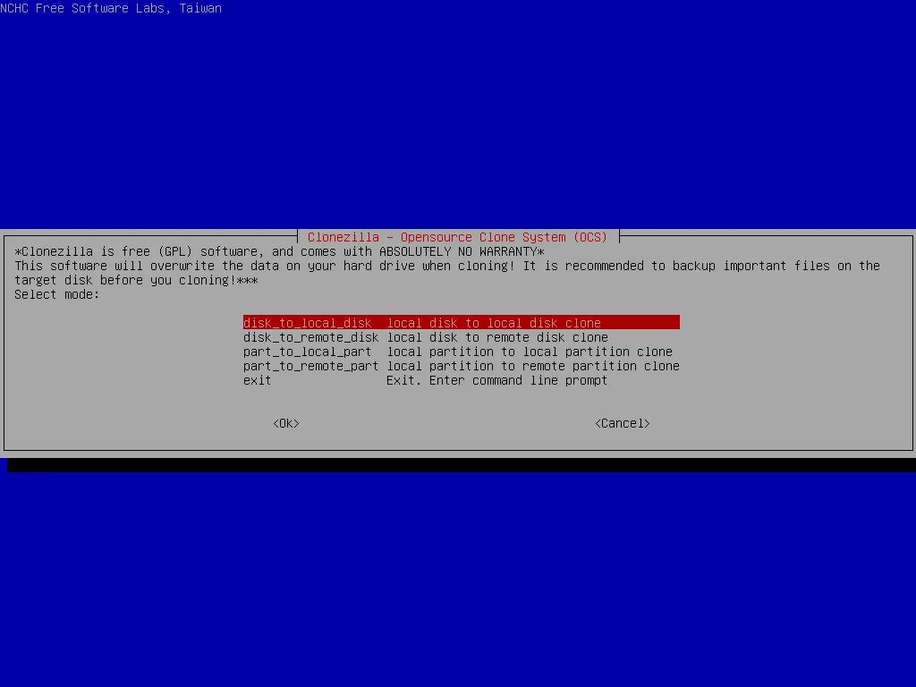 18I2symt clonezilla 3 3 1 35 migracao 4kn 512n