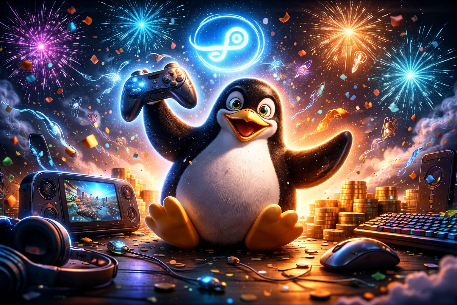 Linux alcança 20 mil jogos nativos no Steam e supera consoles
